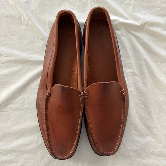 NEOT Foot Joy Club Casuals leather loafers tan golf shoes 79054 SZ 10  No box main image 7